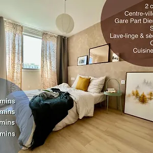 Appartement Chez Az-t3-grange Blanche-proche Metro, Lyon